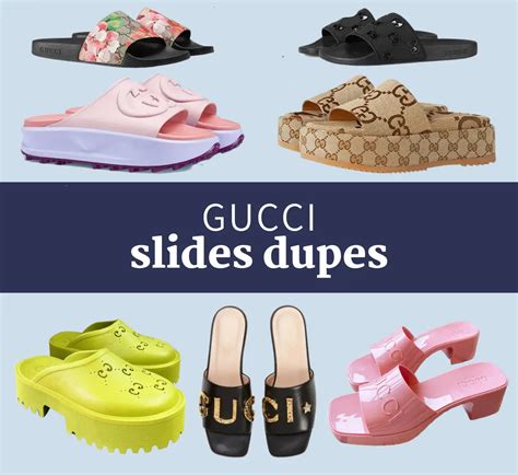 gucci platform slides dupe|gucci platform sandals dupe.